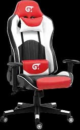 Геймерське крісло GT Racer чорне червоно-біле (X-5813 Black/Red/White) - мініатюра 2