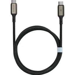 Кабель Proove Dense Metal USB-C to USB-C 60W 1m Black (CCDM60002201) [130319]