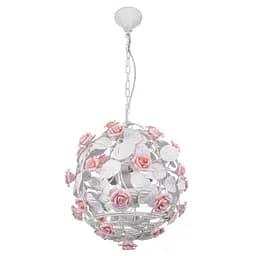 Люстра підвісна Brille флористика E14 40W WH (BKL-508S/3)