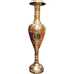 Ваза бронзова кольорова 92.5х21х21 см