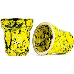 Чаша для кальяну Solaris Eva Жовтий yellow and black