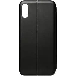 Чехол-книжка Toto Book Rounded Leather Case Apple iPhone X/XS Black