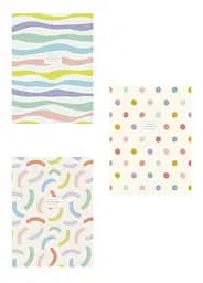 Комплект 3 шт загальних зошитів. Зошит Школярик А4 80 арк. у клітинку 5229 4823088240832