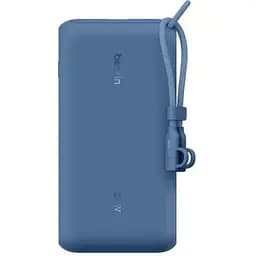 Belkin Акумулятор портативний літій-іонний Power Bank Belkin 20000мА·рік, 20Вт, з дисплеєм, синій