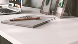 Стіл-книга трансформер Оріон 3 Ferrum-decor 750x1150x880 Чорний метал ДСП Біле 16 мм (FRD-105081) - мініатюра 6