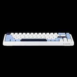 Ігрова дротова магнітна клавіатура AJAZZ AK680 MAX / RGB / Magnetic Switch / 8К / White Blue - мініатюра 2