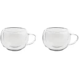 Набір чашок із подвійною стінкою 275 ml 2 шт. DOBLO