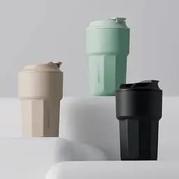 Термокухоль DailyElements Drink Cup 420 мл (DE08BH003) зелений - мініатюра 3