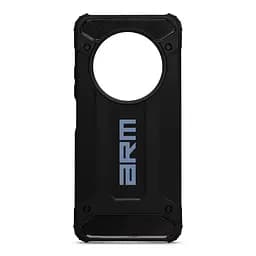Чехол для Xiaomi Redmi 14C 4G/A4 5G Poco C75 4G/M7 5G, Panzer, черный, противоударный, бронированный, милитари, панель-накладка, защита всего корпуса, защита дисплея и камеры, термополиуретан (TPU) + поликарбонат (PC), ArmorStandart (ARM85170)