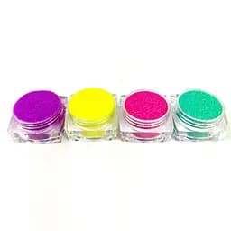 Набір гліттера для біо-тату Райдужний №5 Fresh Tattoo glitter-set-4x-5, 4 кольори - мініатюра 2