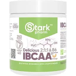 Аминокислота Stark Pharm Stark IBCAA 2-1-1/Vit B6 250 г Orange