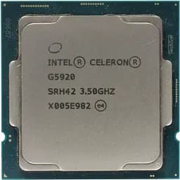 Процессор Intel Celeron G5920 (CM8070104292010) (Socket 1200, 2T, 3.5 ГГц, Tray) Б/у