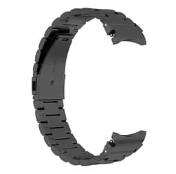 Ремінець для Samsung Galaxy Watch 4 40mm + конектор (2шт) - чорний розмір L нержавіюча сталь ширина кріплення 20мм Watchbands Stainless Premium (WB00S4MPREMIUM1440CN) - мініатюра 3