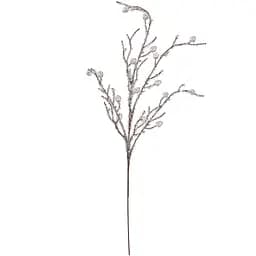 Гілочка декоративна Yes! Fun з кристалами 83 см біла (974113)