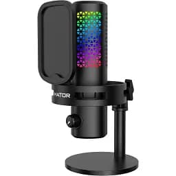 Мікрофон HATOR Dreamcast X ESS10 RGB Black UA