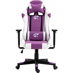 Геймерське дитяче крісло GT Racer X-5934-B Kids White/Violet [132245]