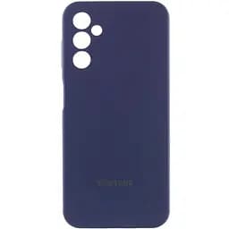 Чохол Lakshmi Silicone Cover Full Camera (AA) with logo для Samsung Galaxy A05s Синій / Midnight Blue