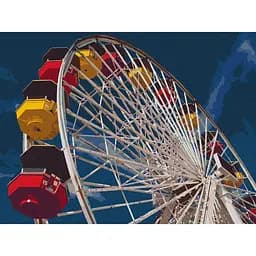 Картина по номерам Колесо обозрения 40х50 см 11204-AC