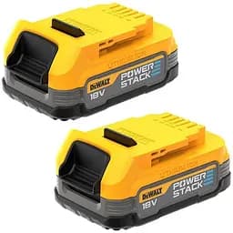 Аккумуляторная батарея DeWalt 18 В XR Li-lon PowerStack 3.5А 2 шт. (DCBP318S2)