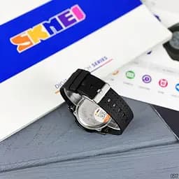 Годинник наручний чоловічий 1502 All Black Skmei acs0030713 - мініатюра 5