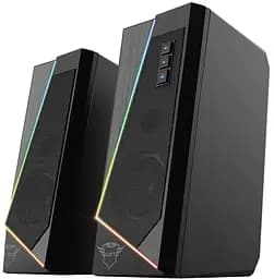 Акустическая система GXT 609 Zoxa 2.0 USB/AUX RGB черный Trust teh0013934