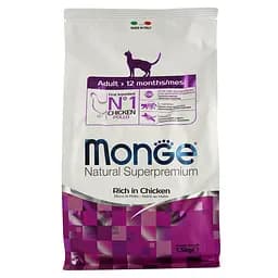 Сухий корм Monge Cat Adult, 1,5 кг (70004992) - мініатюра 2