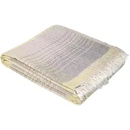 Покривало Lotus Home Checked Madras 190x225 см сіре (svt-2000022342780)