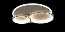 Люстра потолочная LED Splendid Ray L2332/2+1, 120W, белый, с пультом, современный стиль