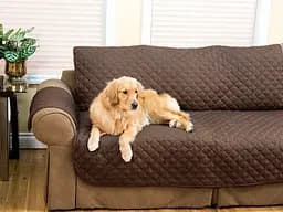 Стьобане покривало-накидка на диван двостороннє Couch Coat - мініатюра 2