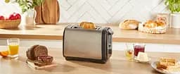 Тостер Subito 1100Вт, розморожування, щипці, нерж. сталь, чорний Tefal kuh0014896 - мініатюра 9