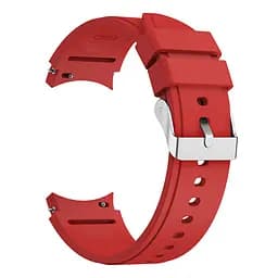 Силіконовий ремінець Galaxy Classic Watchbands для Samsung Galaxy Watch 4 44mm - червоний розмір L ширина кріплення 20мм (WB00S4GALAXYCLASSIC7444) - мініатюра 2
