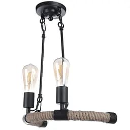 Бра Brille BL-324W/2 E27 BK настенное накладное лофт