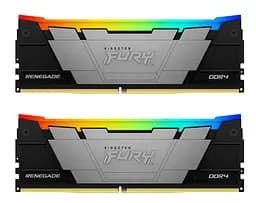 Пам'ять ПК Kingston DDR4 16GB KIT (8GBx2) 3600 FURY Renegade RGB - мініатюра 4