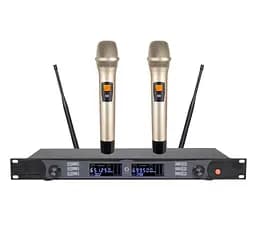 Радиосистема с двумя беспроводными ручными микрофонами Emiter TAU19