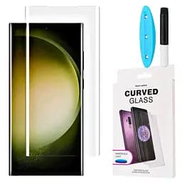 Захисне скло DK для Samsung Galaxy S23 Ultra S918 UV Curved 015452 clear 2 шт. - мініатюра 2