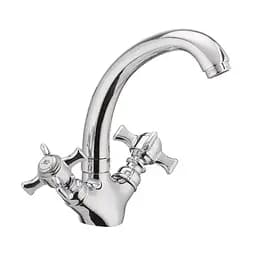 Змішувач для умивальника Cron Zeus 272 CR0082 Хром