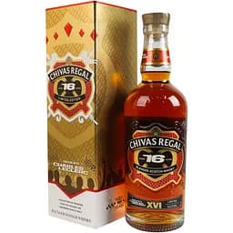 Віскі Chivas Regal 16 років шотландське купажоване 40% 0.7л LE в коробці