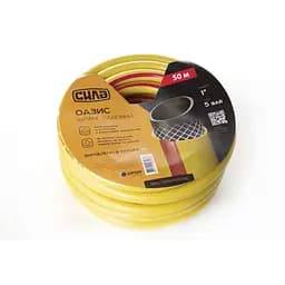 Шланг для полива садовый Сила Оазис 1" ПВХ 50 м 5 бар 30412