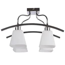 Люстра стельова Brille в спальню E14 40W CH (LK-536C/4) - мініатюра 2