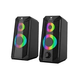 Колонки Vinga SP-200 LED USB Black