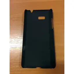 Чохол-накладка Case для Htc Desire 600 пластиковий чорний - мініатюра 2