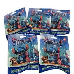 Набор Стич карточки и фигурка набор с 5 шт