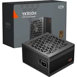 Блок живлення PcCooler YK850H 850W ATX 3.1 80+ Bronze (P3-YK850H-B1HWBK1-EU) - мініатюра 6