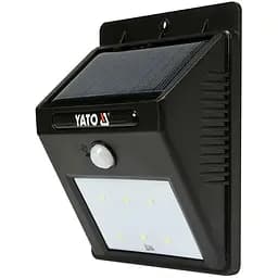 Светильник уличный солнечный Yato с датчиком движения (YT-81856)