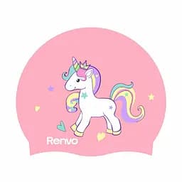 Дитяча Шапочка для плавання Renvo Kuttara Unicorn JR Рожевий OSFM (1SC200-1203)