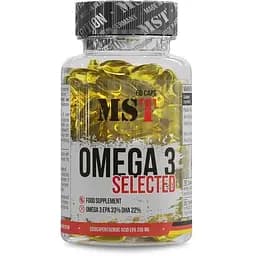 Жирные кислоты MST Omega 3 Selected 55% 60 капсул
