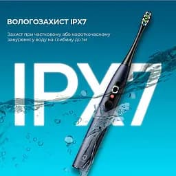 Електрична зубна щітка Oclean X Plus Pro Digital Blue - мініатюра 9