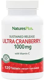 Натуральная добавка Natures Plus Ultra Cranberry 1000, 120 таблеток