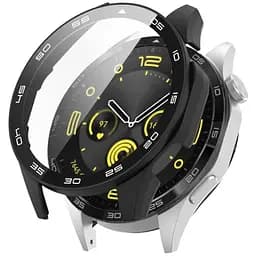 Чохол-накладка DK Пластик Soft-Touch Glass Full Cover для Huawei Watch GT 4 46mm black