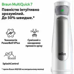 Блендер Braun MultiQuick 7 MQ 7020 WH [0X22111421] [93533] - мініатюра 4